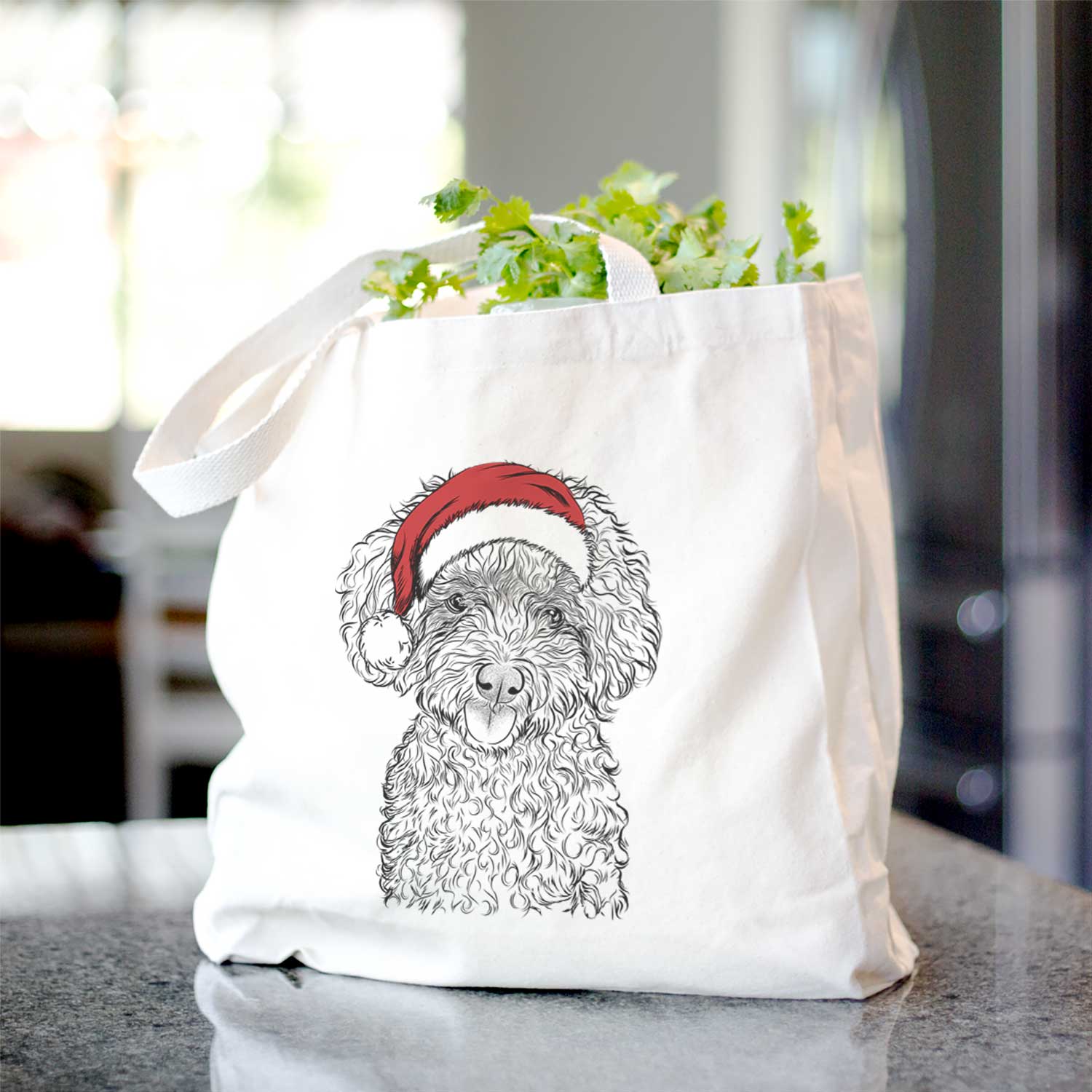 Satsu the Micro Teacup Poodle - Tote Bag