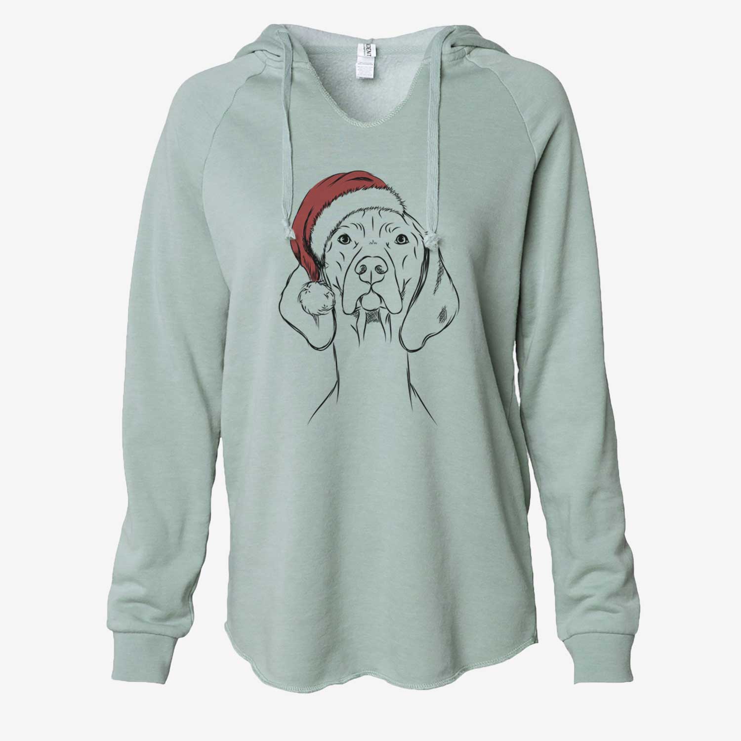 Sawyer the Vizsla - Cali Wave Hooded Sweatshirt