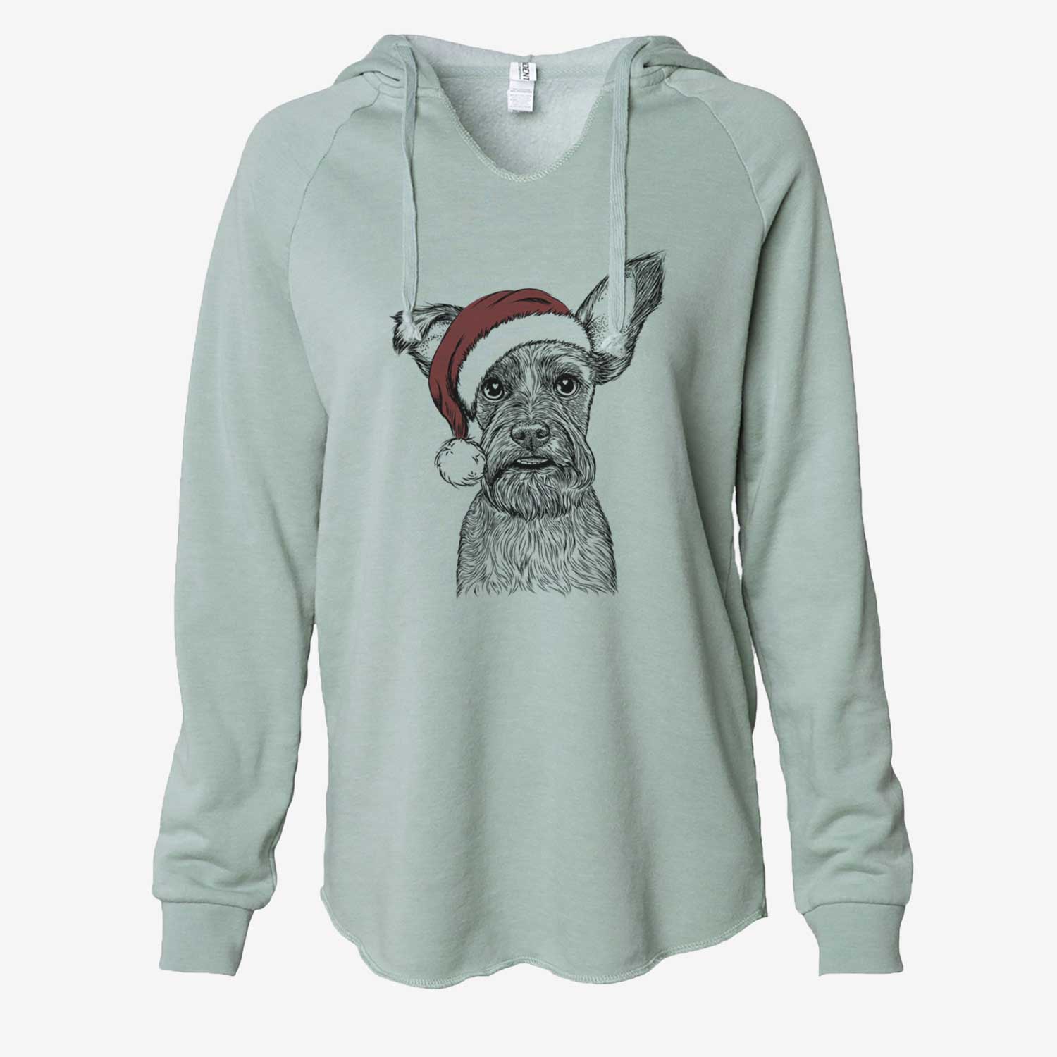 Sawyer the Snorkie - Cali Wave Hooded Sweatshirt