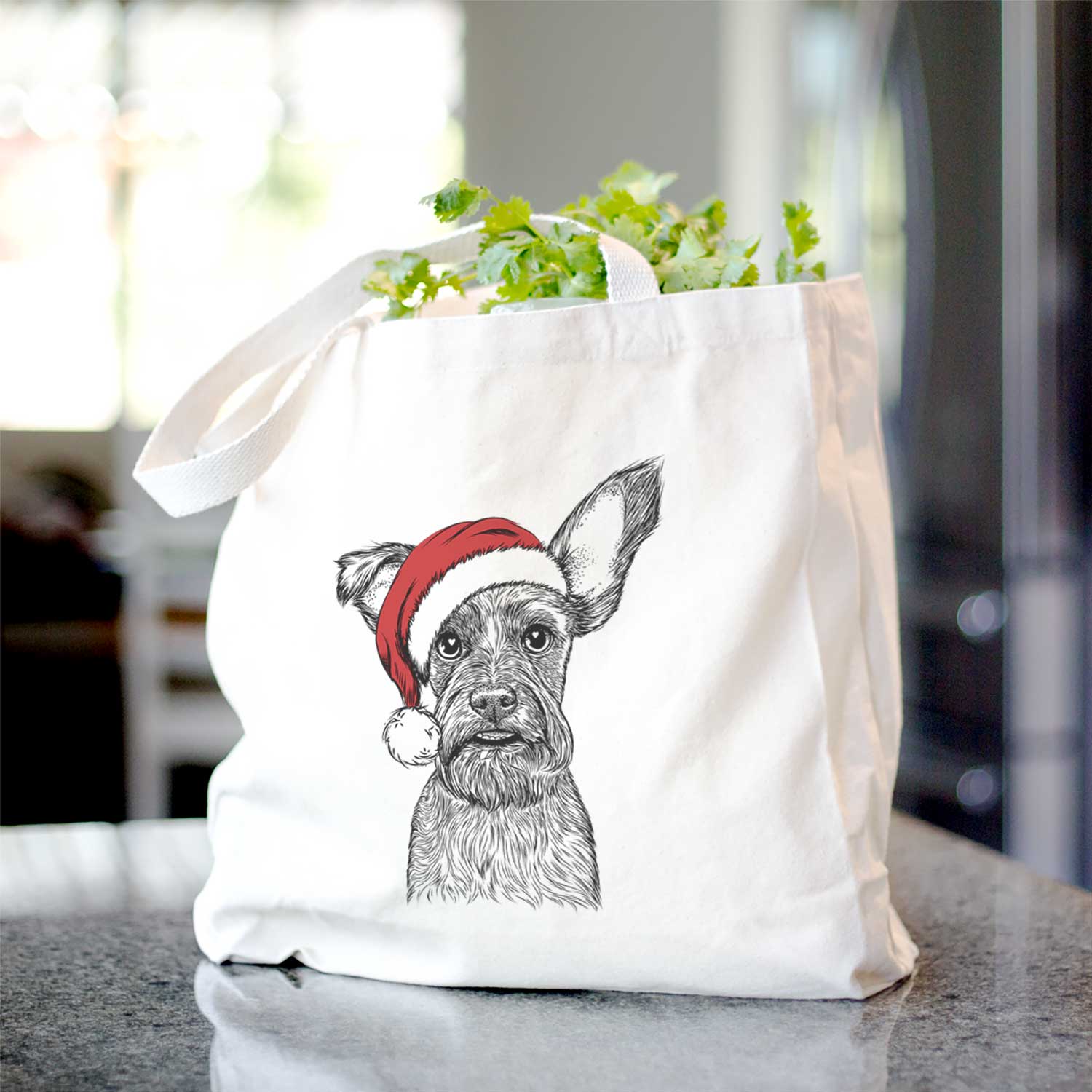 Sawyer the Snorkie - Tote Bag