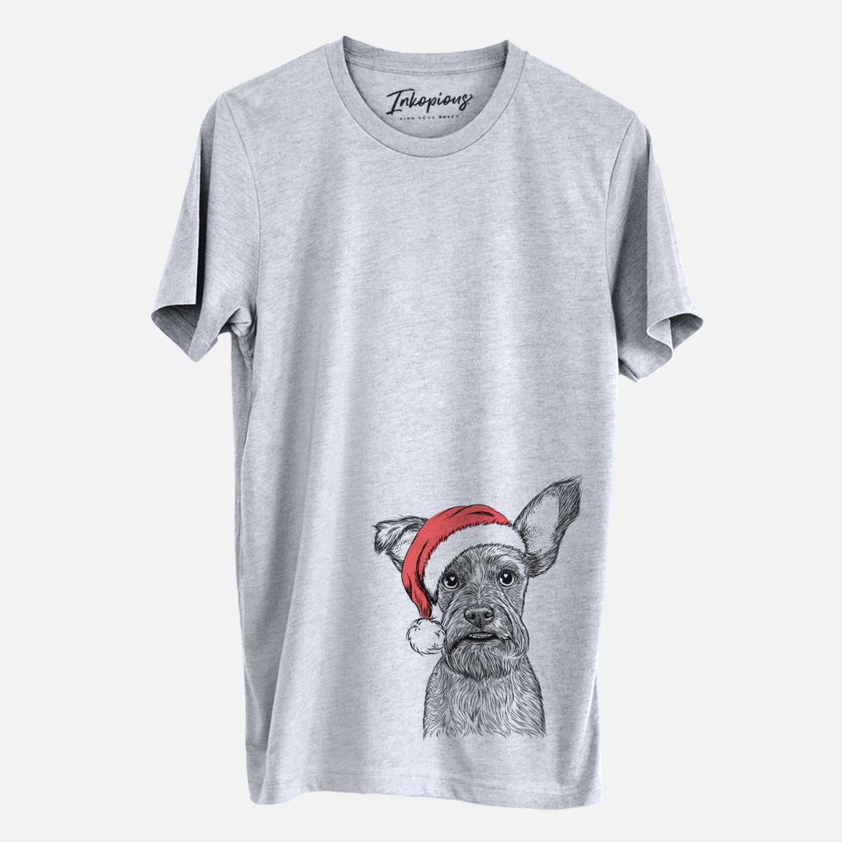 Santa Sawyer the Snorkie - Unisex Crewneck