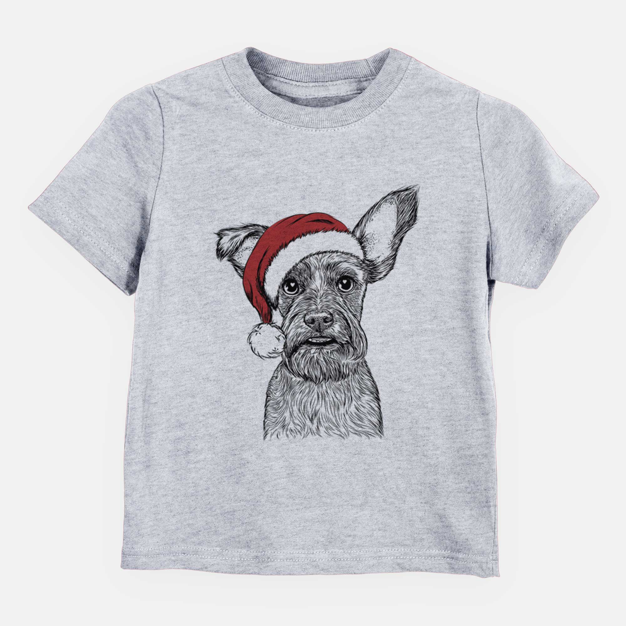 Santa Sawyer the Snorkie - Kids/Youth/Toddler Shirt