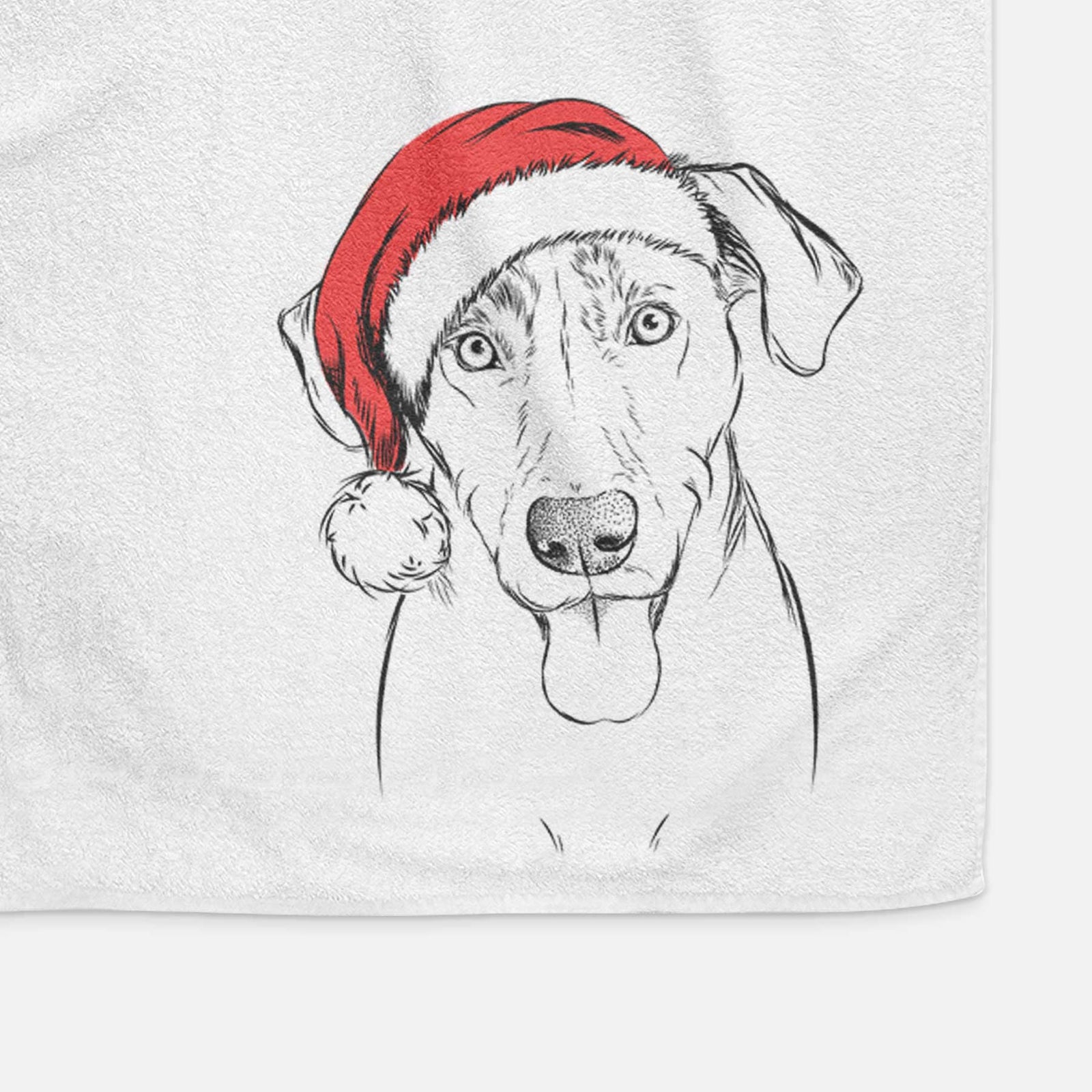 Scout Marie the Chocolate Lab Decorative Hand Towel