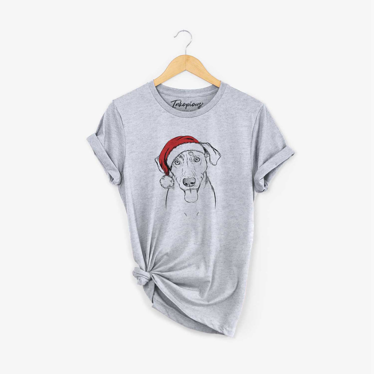 Santa Scout Marie the Chocolate Lab - Unisex Crewneck