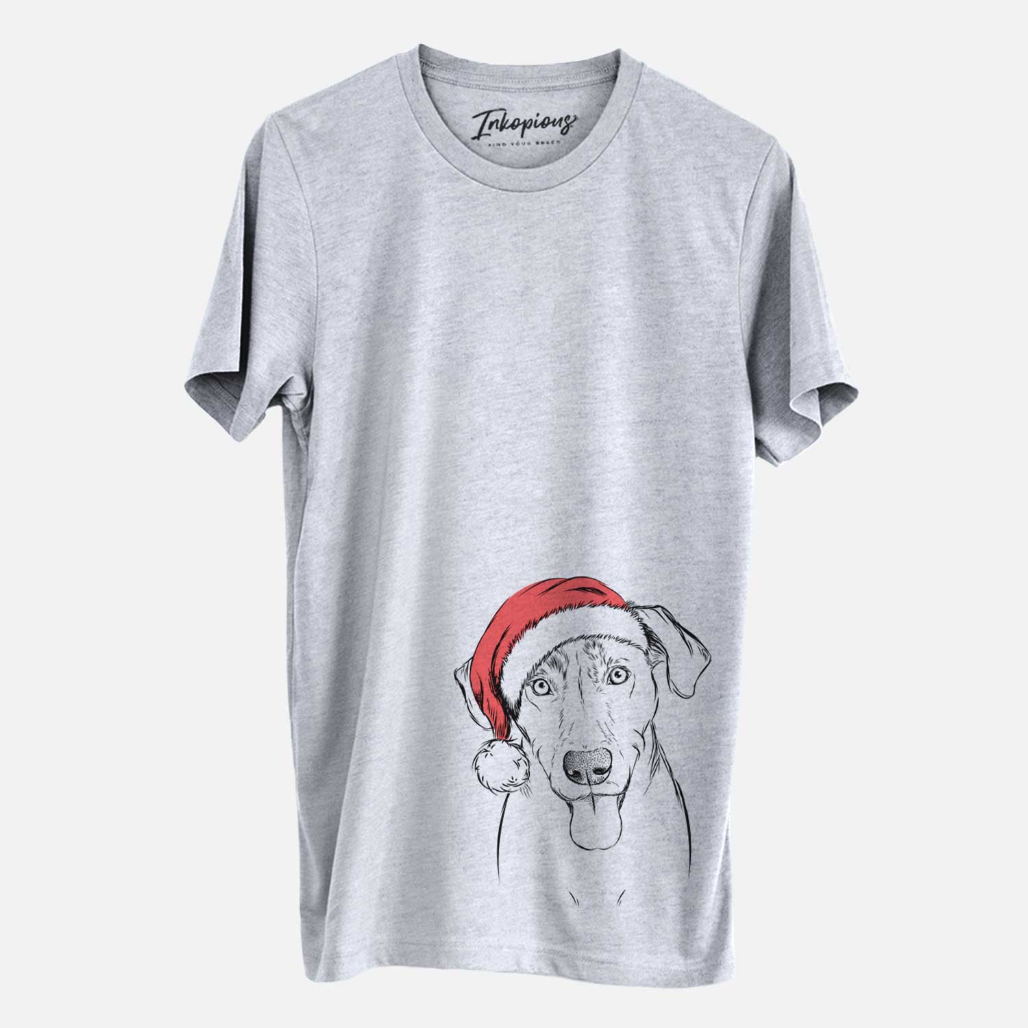 Santa Scout Marie the Chocolate Lab - Unisex Crewneck