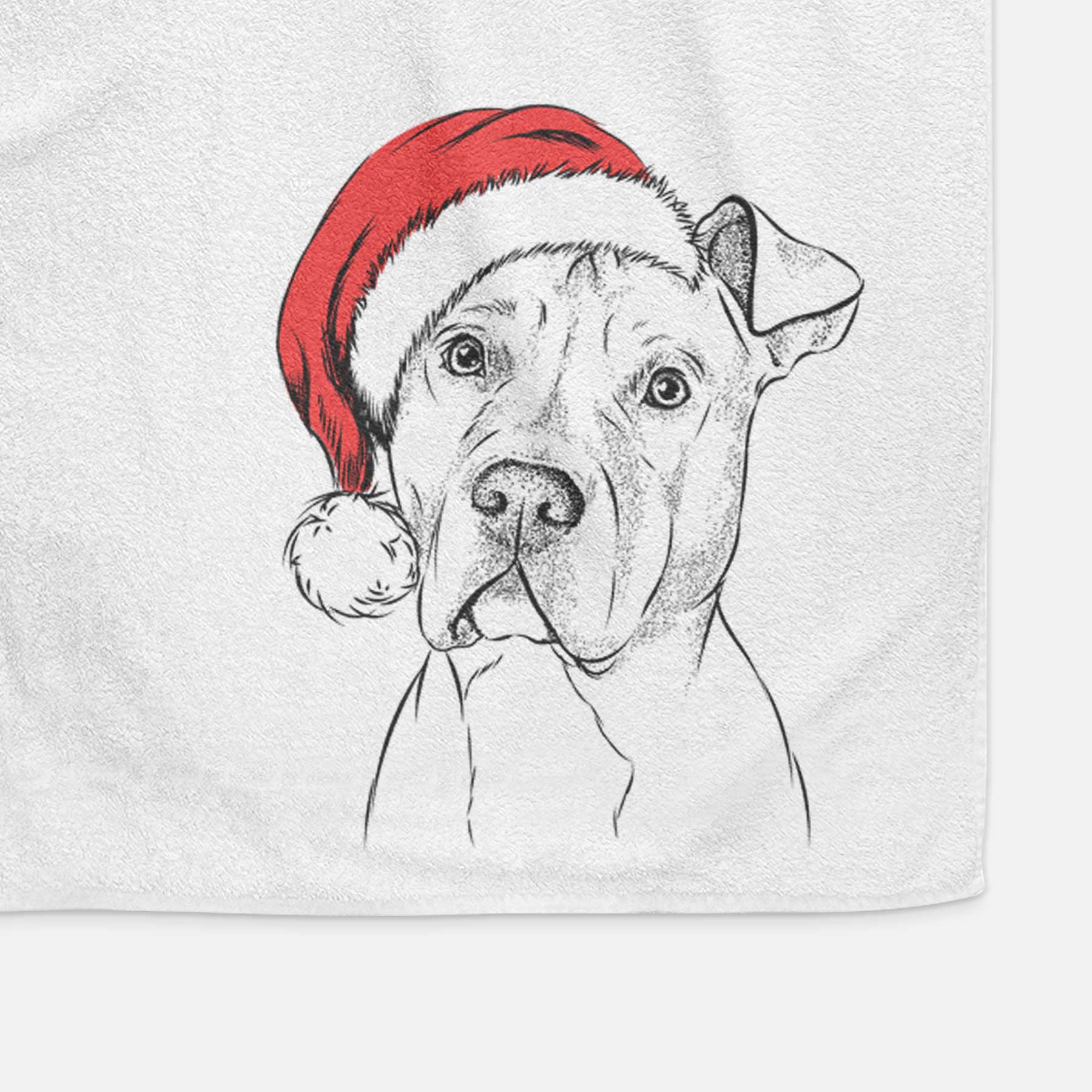 Scraps the American Staffordshire Mix Decorative Hand Towel