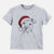 Santa Scraps the American Stafforsdhire Mix - Kids/Youth/Toddler Shirt