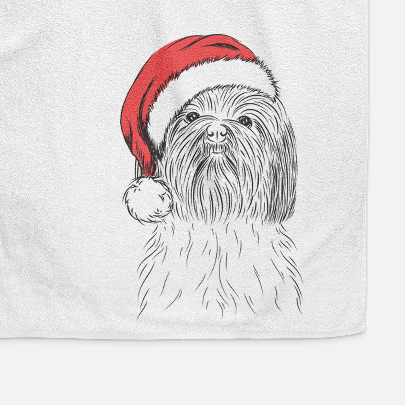 Scully the Shih Tzu Decorative Hand Towel