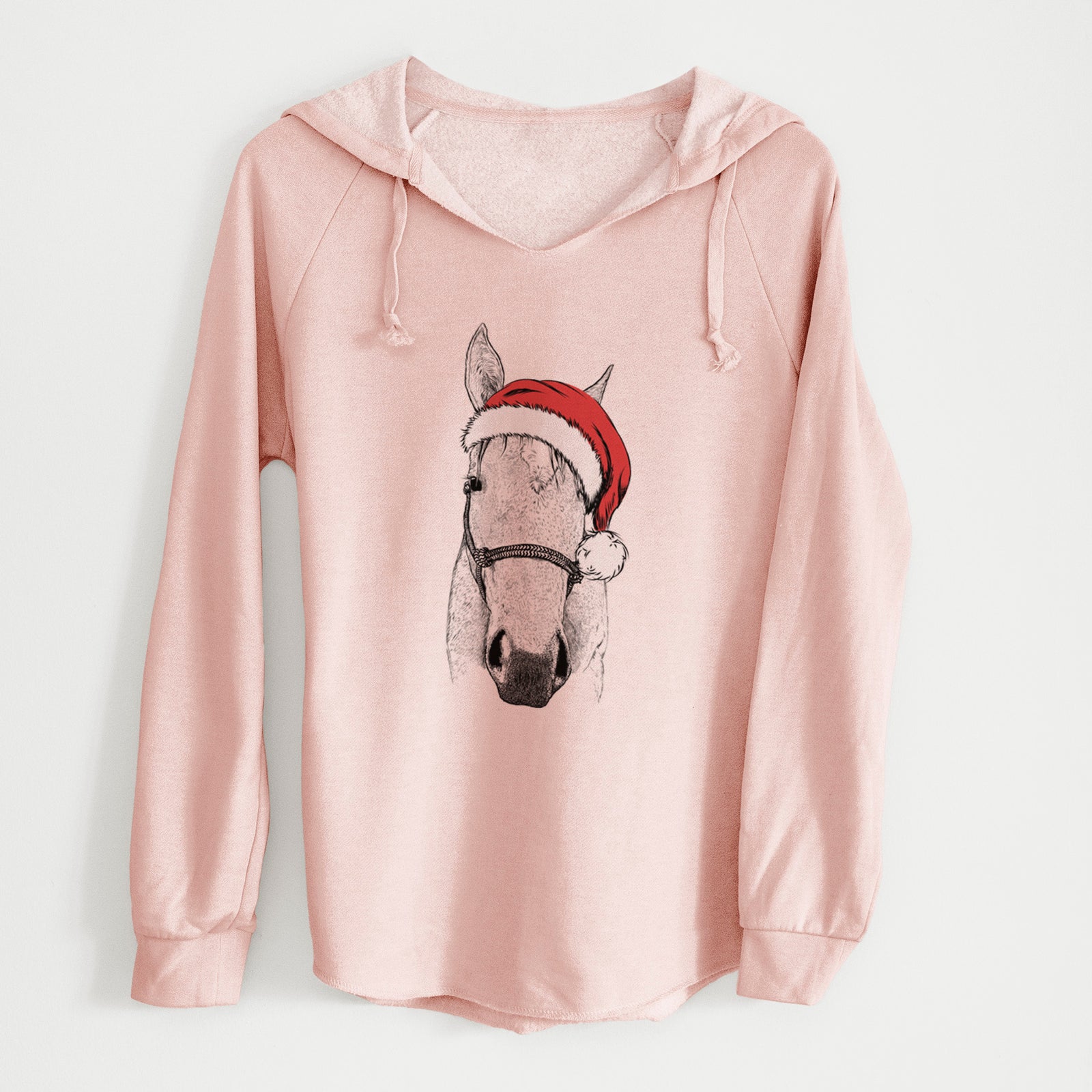 Santa SeaBee the Quarter Horse - Cali Wave Hooded Sweatshirt