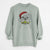 Santa Seamus the Boxer - Unisex Pigment Dyed Crew Sweatshirt