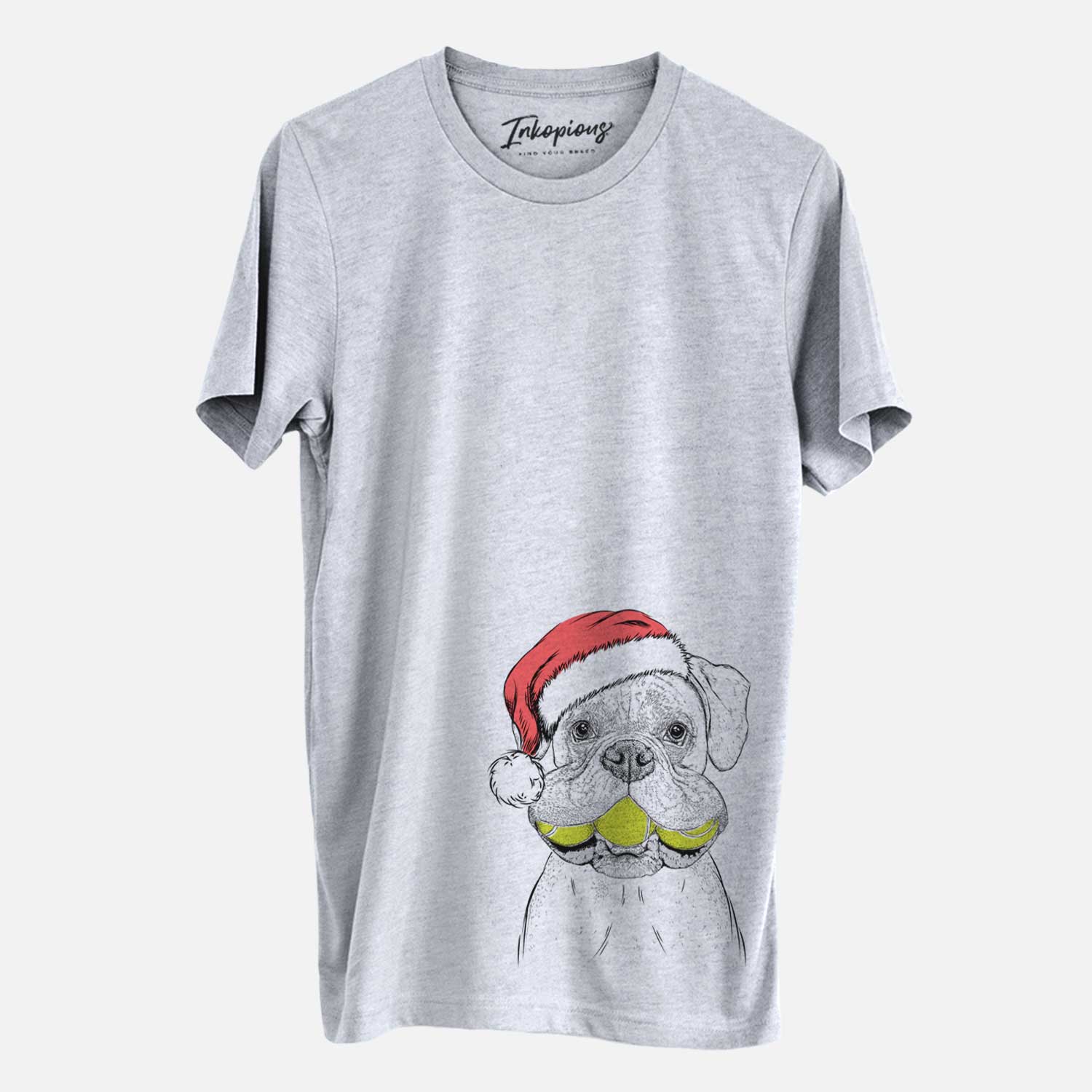 Santa Seamus the Boxer - Unisex Crewneck