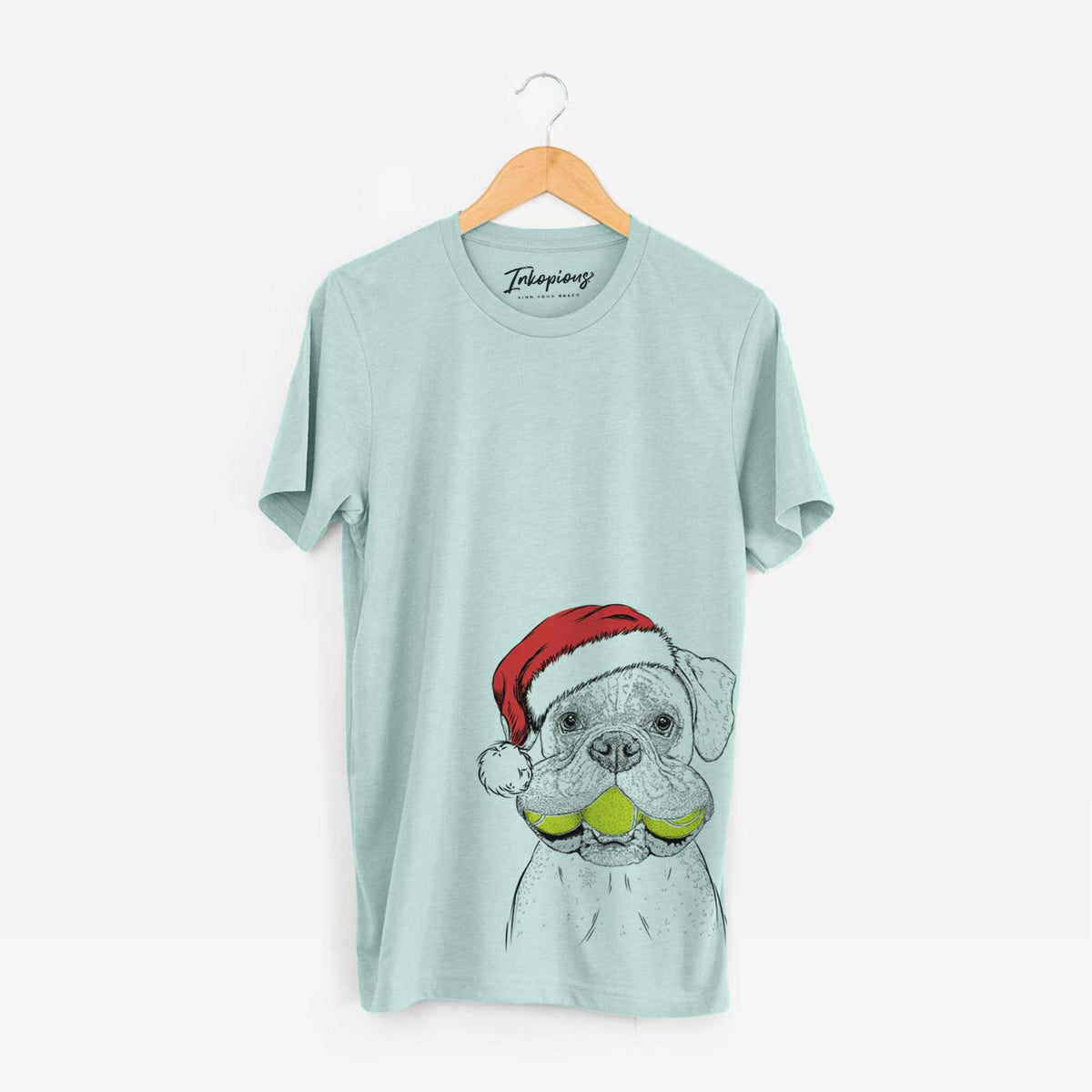 Santa Seamus the Boxer - Unisex Crewneck