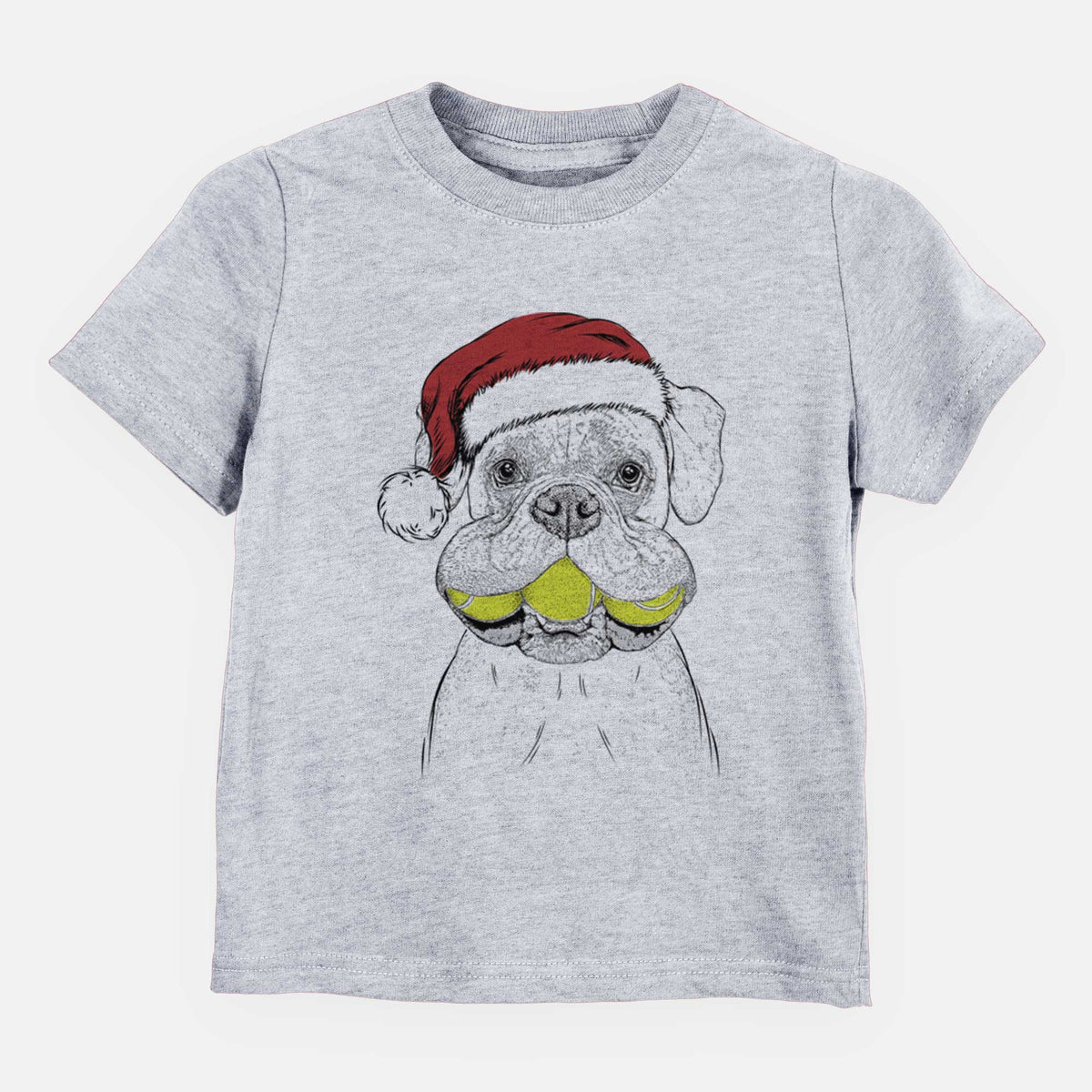 Santa Seamus the Boxer - Kids/Youth/Toddler Shirt