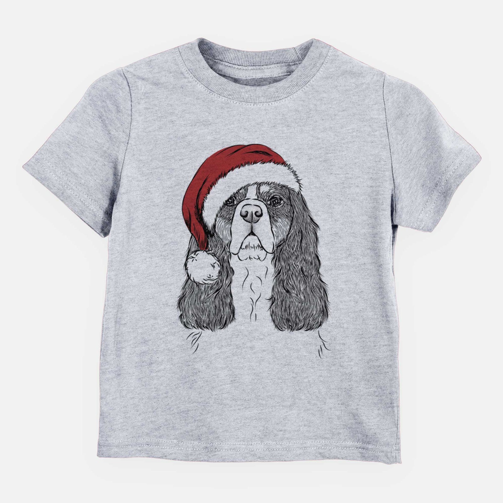 Santa Sebastian the Cavalier King Charles Spaniel - Kids/Youth/Toddler Shirt