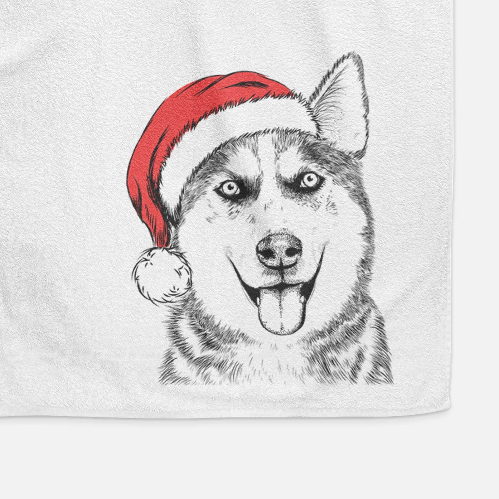 Sesi the Siberian Husky Hand Towel