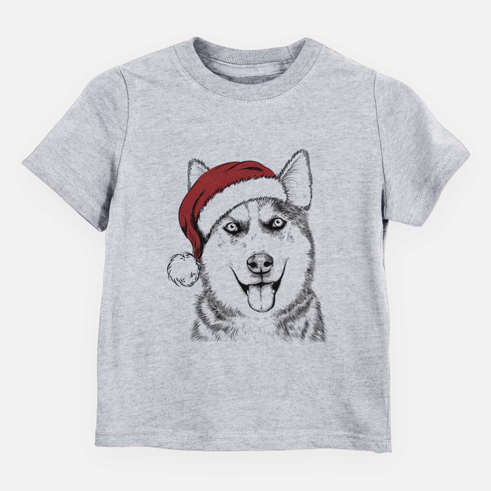 Santa Sesi the Siberian Husky - Kids/Youth/Toddler Shirt