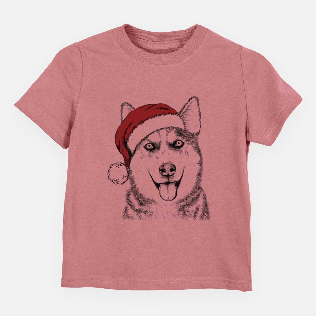 Santa Sesi the Siberian Husky - Kids/Youth/Toddler Shirt