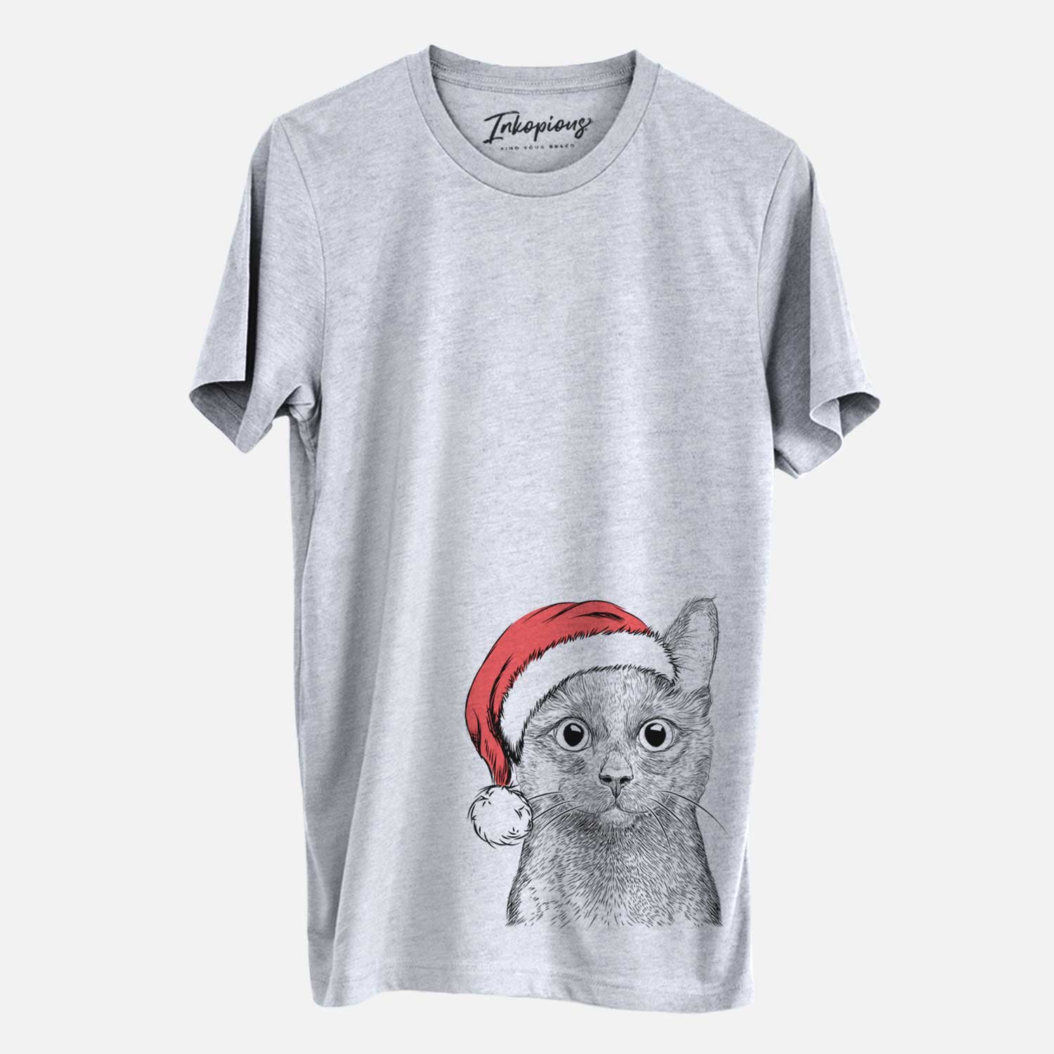 Santa Shadow the Black Cat - Unisex Crewneck