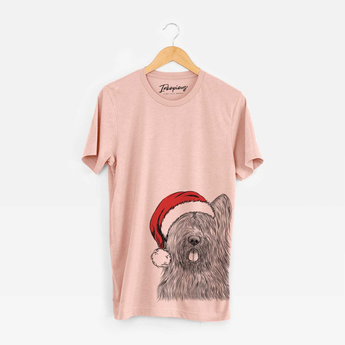 Santa Shay the Briard - Unisex Crewneck