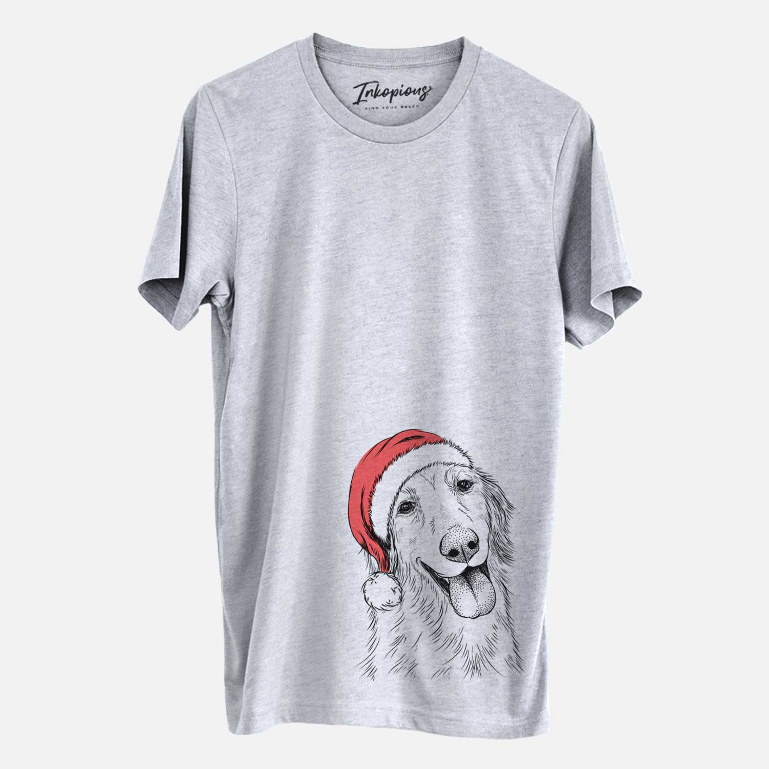 Santa Shelby the Golden Retriever - Unisex Crewneck