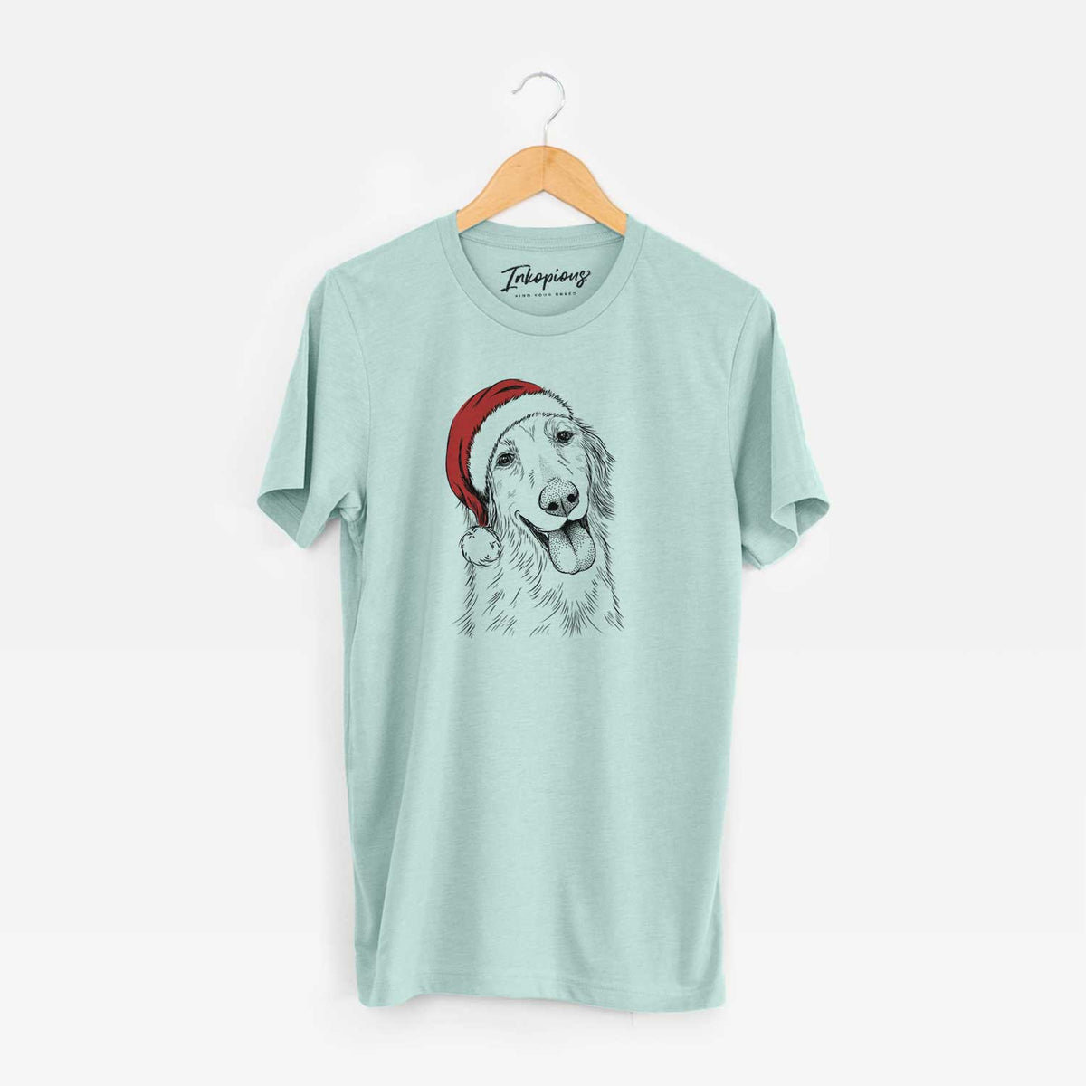 Santa Shelby the Golden Retriever - Unisex Crewneck