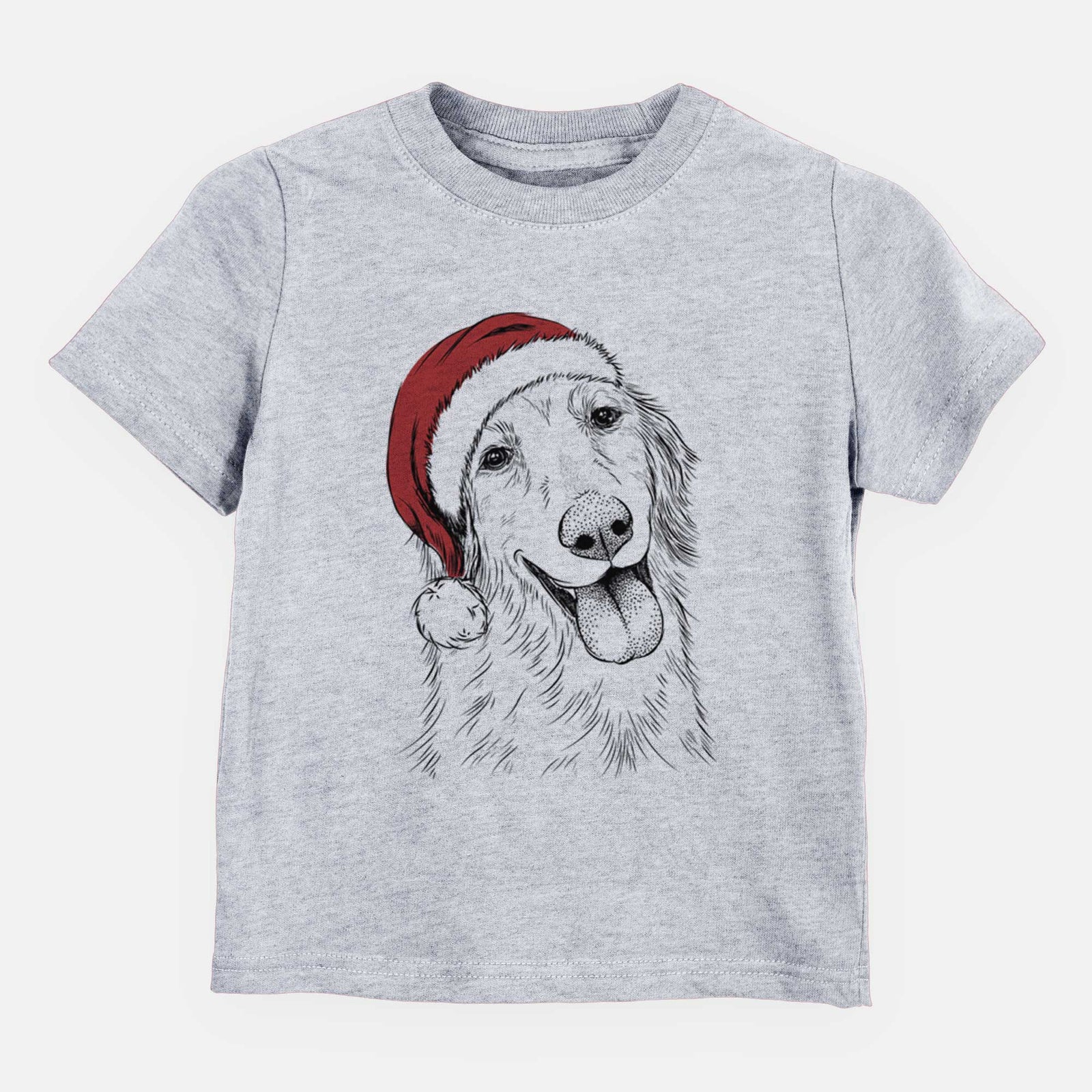 Santa Shelby the Golden Retriever - Kids/Youth/Toddler Shirt