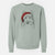 Santa Sheldon the Shetland Sheepdog - Unisex Pigment Dyed Crew Sweatshirt