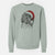 Santa Shenpa the Tibetan Terrier - Unisex Pigment Dyed Crew Sweatshirt