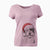 Santa Sherlock the Sheepadoodle - Women's V-neck Shirt