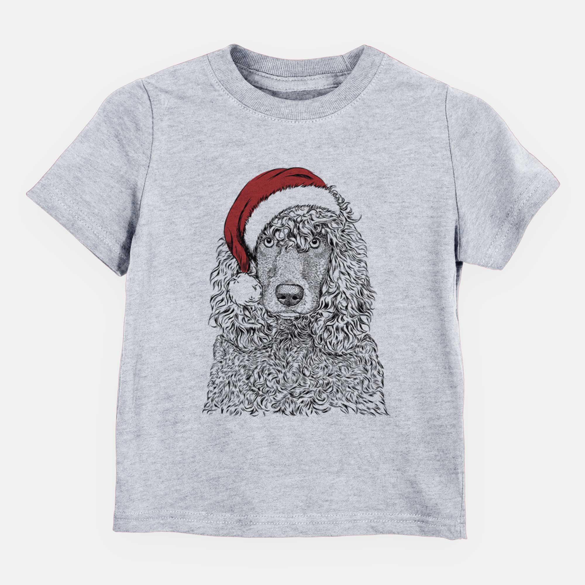 Santa Shilo the Irish Water Spaniel - Kids/Youth/Toddler Shirt