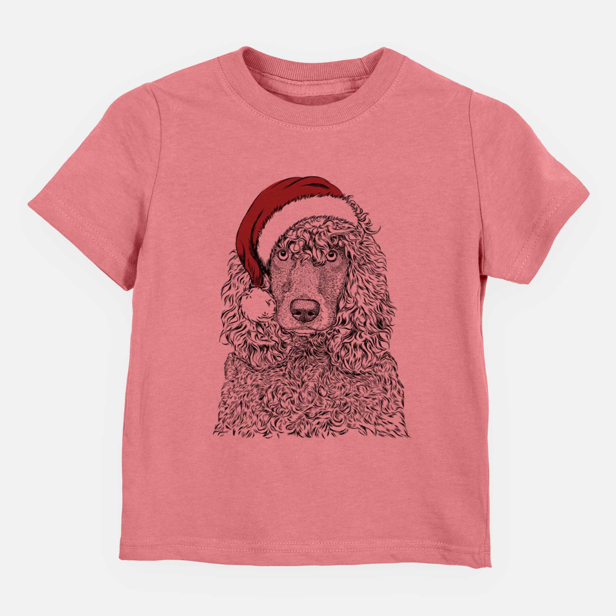 Santa Shilo the Irish Water Spaniel - Kids/Youth/Toddler Shirt