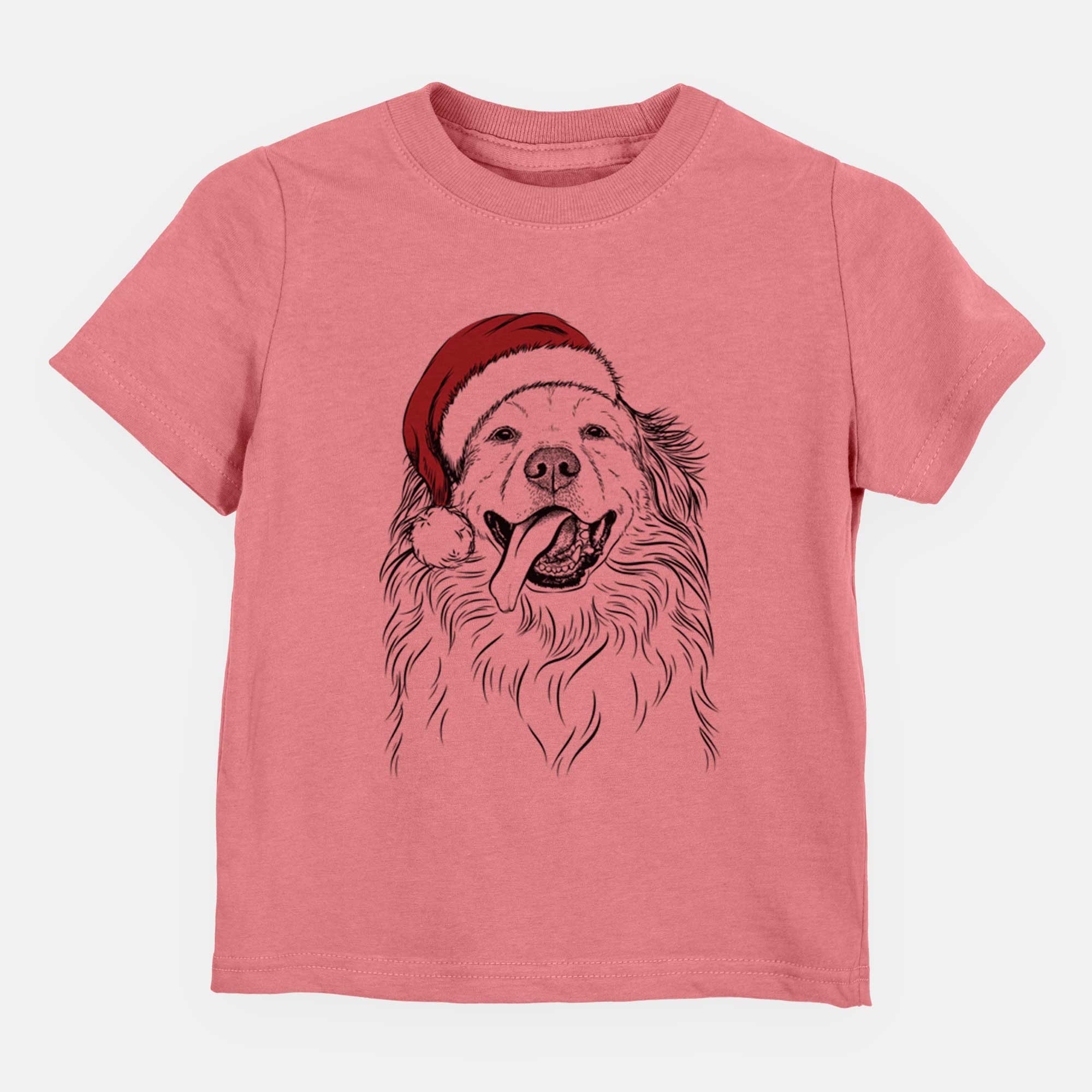 Santa Shooter the Golden Retriever - Kids/Youth/Toddler Shirt