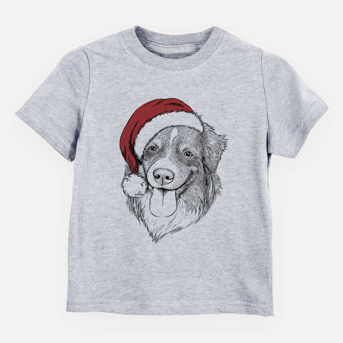 Santa Siena the Australian Shepherd - Kids/Youth/Toddler Shirt