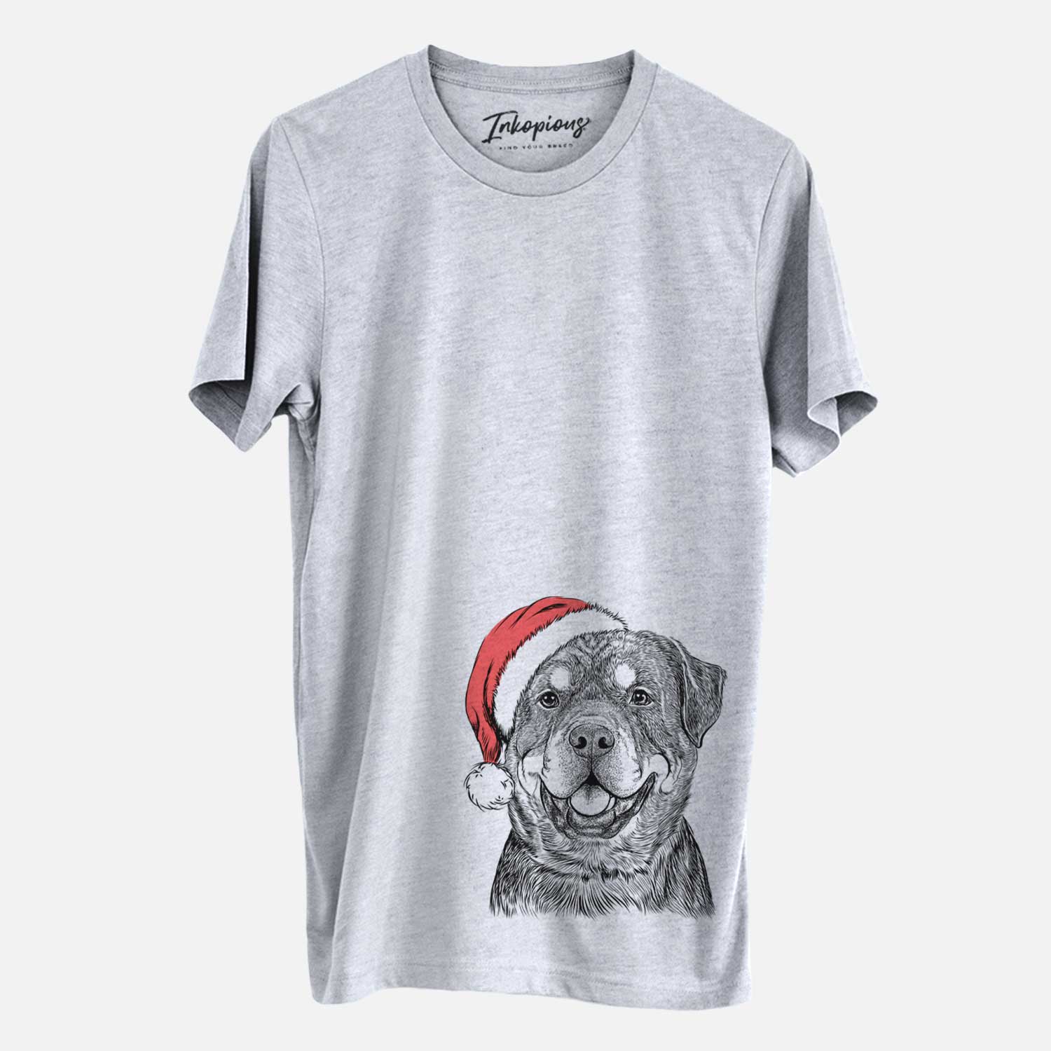 Santa Sig the Rottweiler - Unisex Crewneck