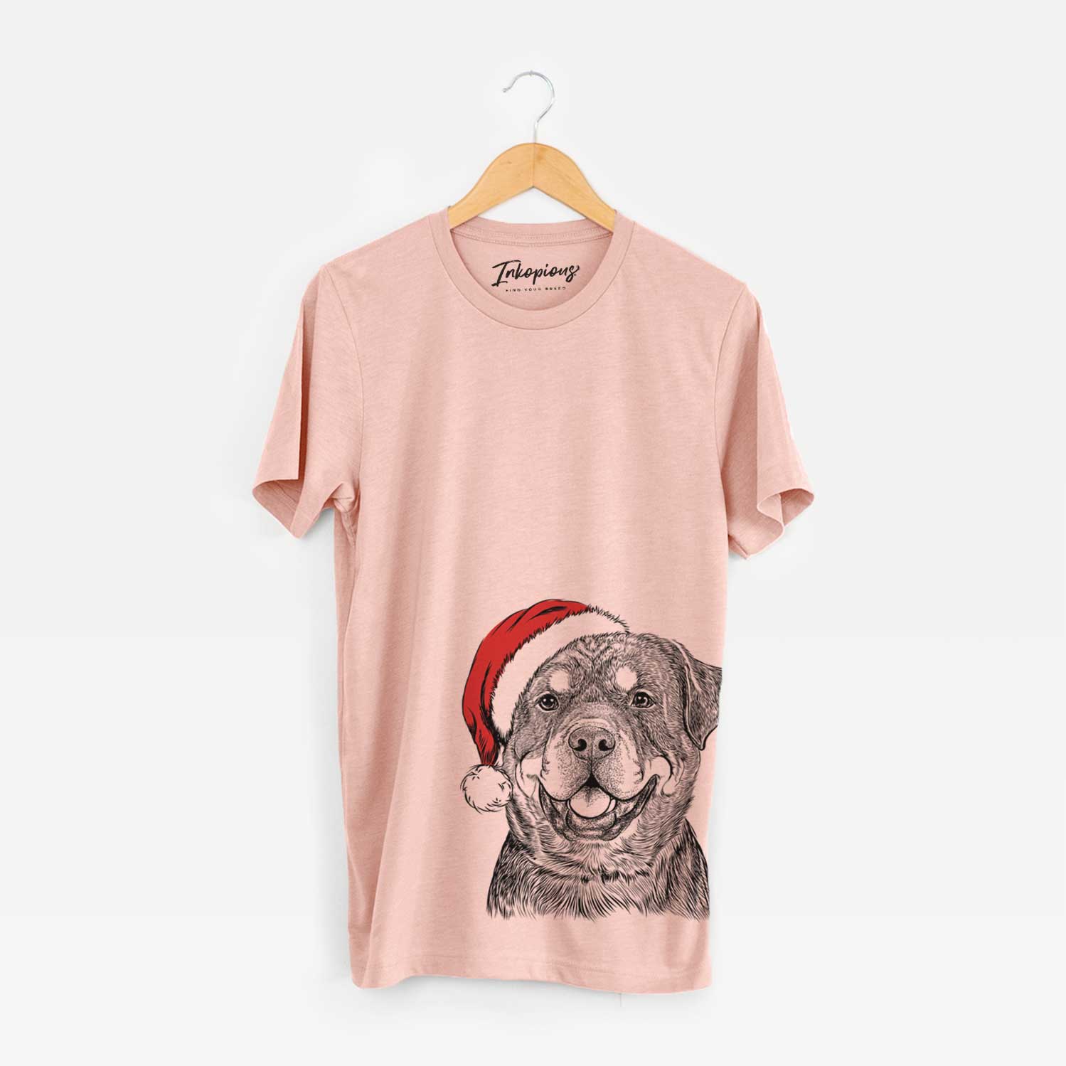 Santa Sig the Rottweiler - Unisex Crewneck