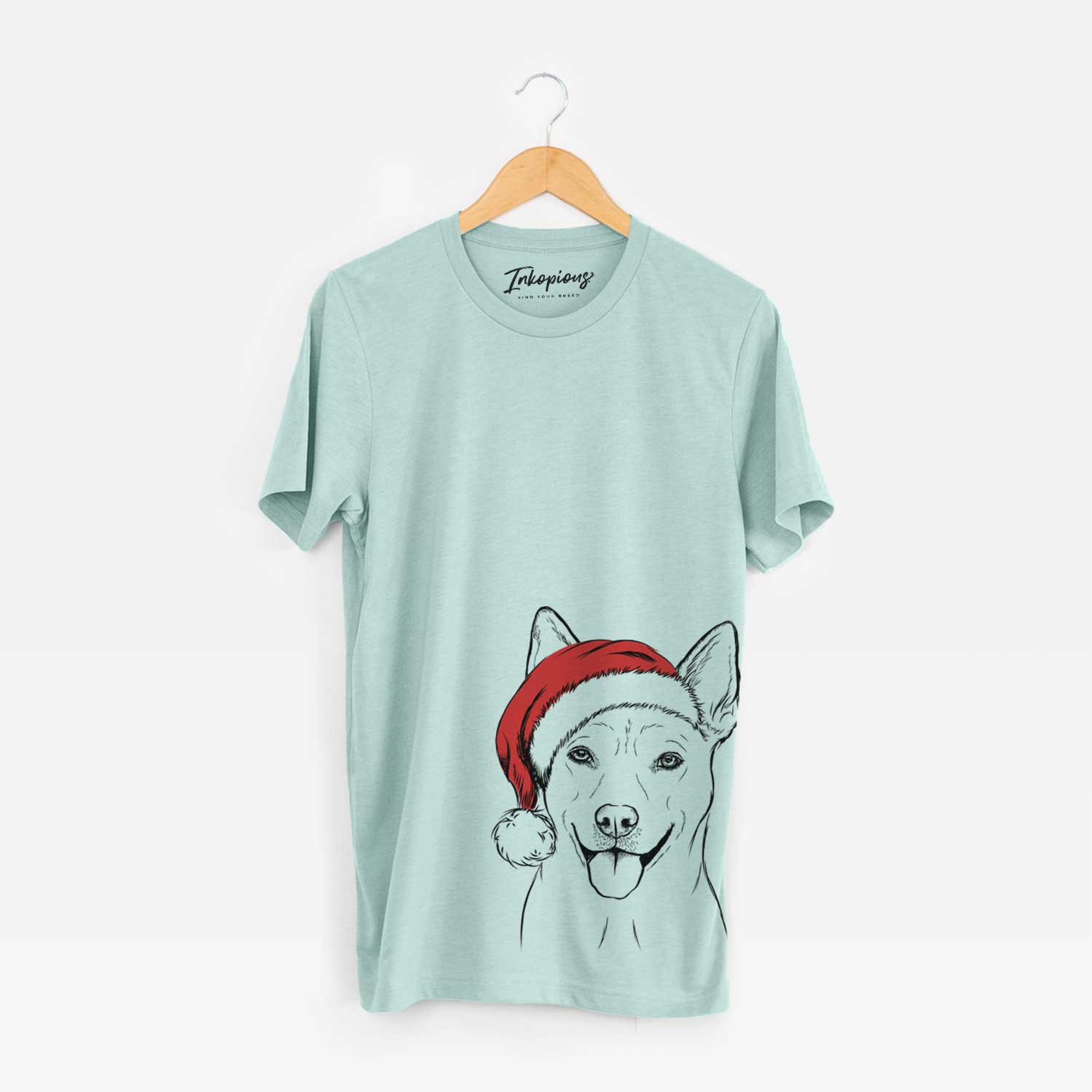 Santa Silly Lilly the Mixed Breed - Unisex Crewneck