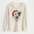 Santa Simon the Mixed Breed - Cali Wave Hooded Sweatshirt