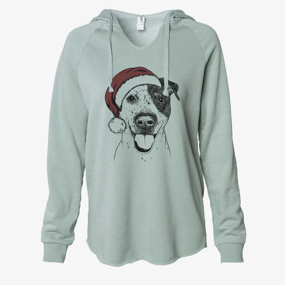 Simon the Mixed Breed - Cali Wave Hooded Sweatshirt