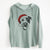 Santa Simon the Mixed Breed - Cali Wave Hooded Sweatshirt