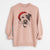 Santa Simon the Mixed Breed - Unisex Pigment Dyed Crew Sweatshirt