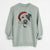 Santa Simon the Mixed Breed - Unisex Pigment Dyed Crew Sweatshirt