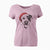 Santa Simon the Mixed Breed - Women's V-neck Shirt