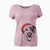 Santa Simon the Mixed Breed - Women's V-neck Shirt