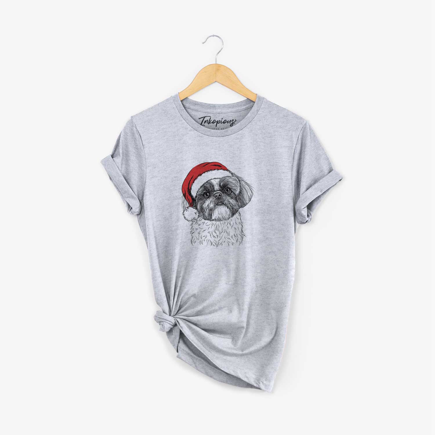 Santa Simon the Shih Tzu - Unisex Crewneck