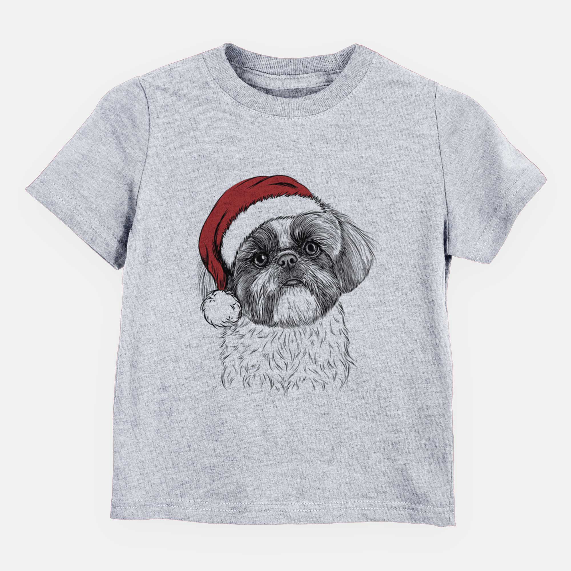 Santa Simon the Shih Tzu - Kids/Youth/Toddler Shirt