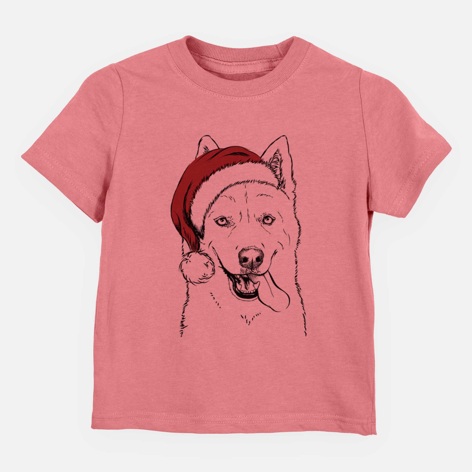 Santa Sinatra  the Siberian Husky - Kids/Youth/Toddler Shirt