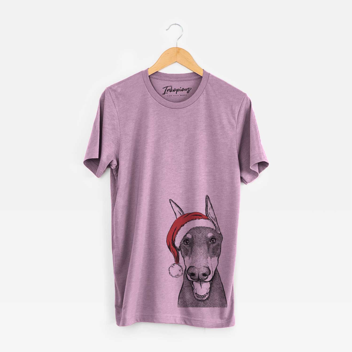 Santa Sir Duke the Doberman Pinscher - Unisex Crewneck