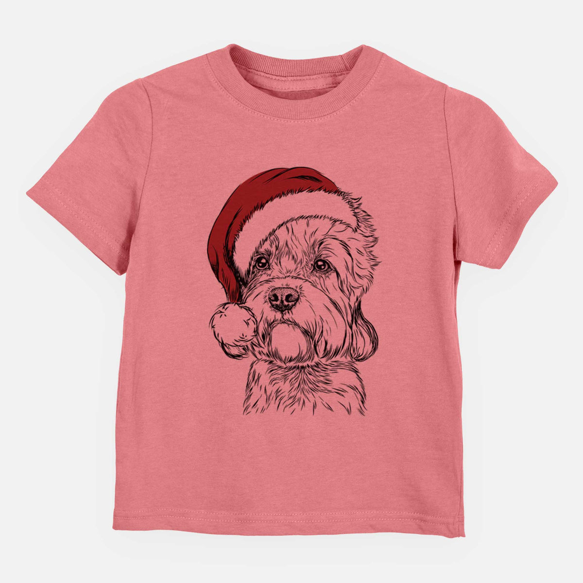 Santa Sir Walter the Dandie Dinmont Terrier - Kids/Youth/Toddler Shirt
