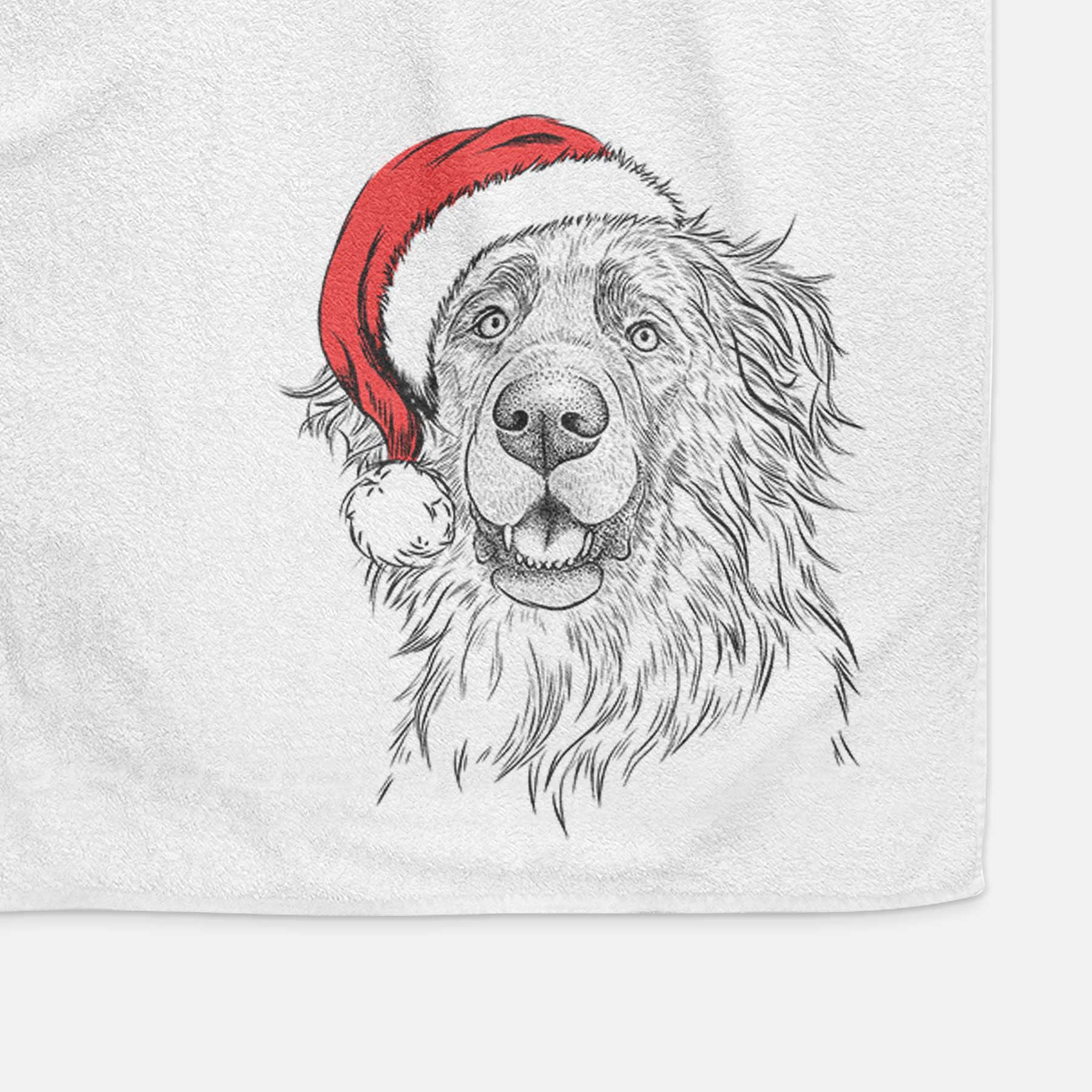 Siri the Leonberger Decorative Hand Towel