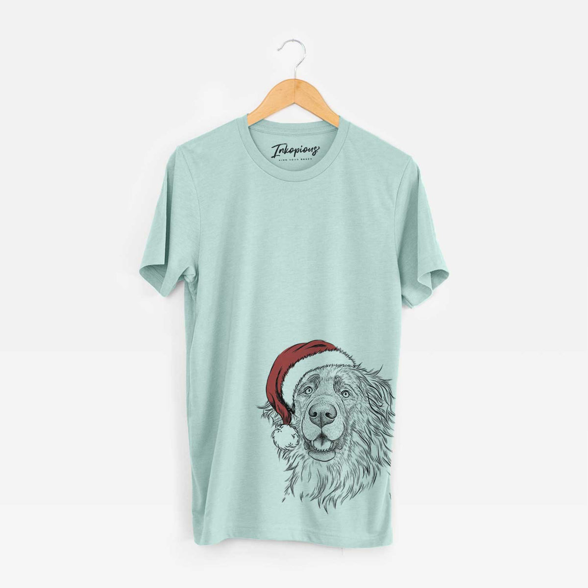 Santa Siri the Leonberger - Unisex Crewneck